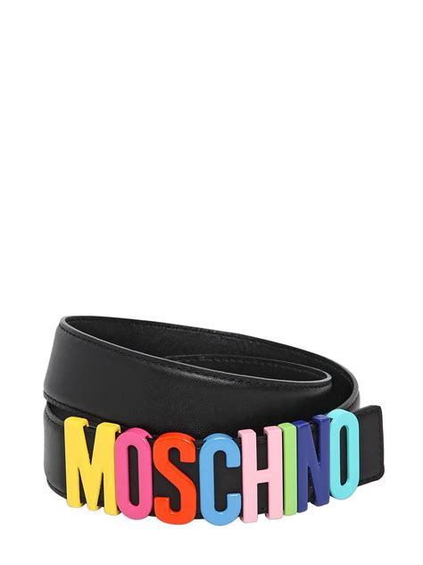 moschino belt colorful.